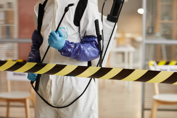 Professional Biohazard technician working in Cutler, IN